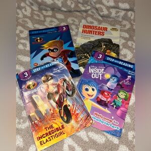 Step Into Reading Level 3 Book Lot Of 4 Books